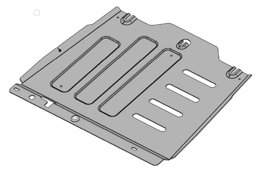 حماية معدنية لصندوق التروس Isuzu D-MAX 2021+