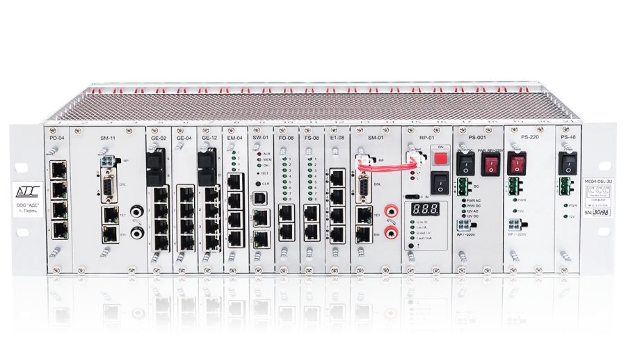 Universal Communication Platform MS04-DSL-3U-E