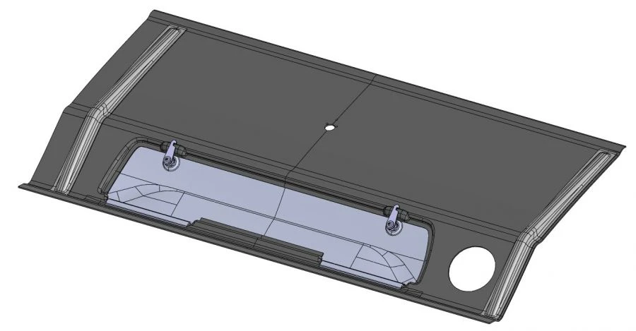 Electric Equipment Access Panel, Model 5299-401-5702060-50
