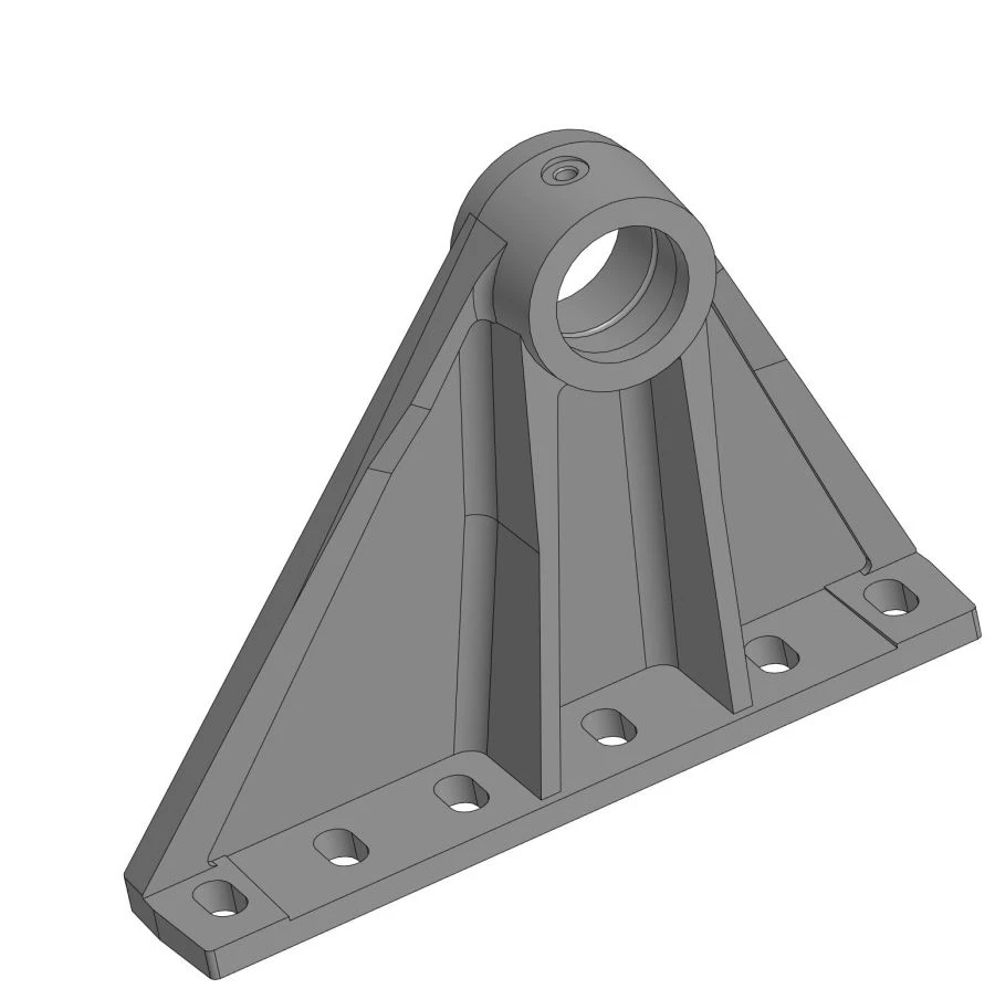 الكرسي العلوي الأيسر لدعم الأسطوانة الهيدروليكية ZKCHX-0033