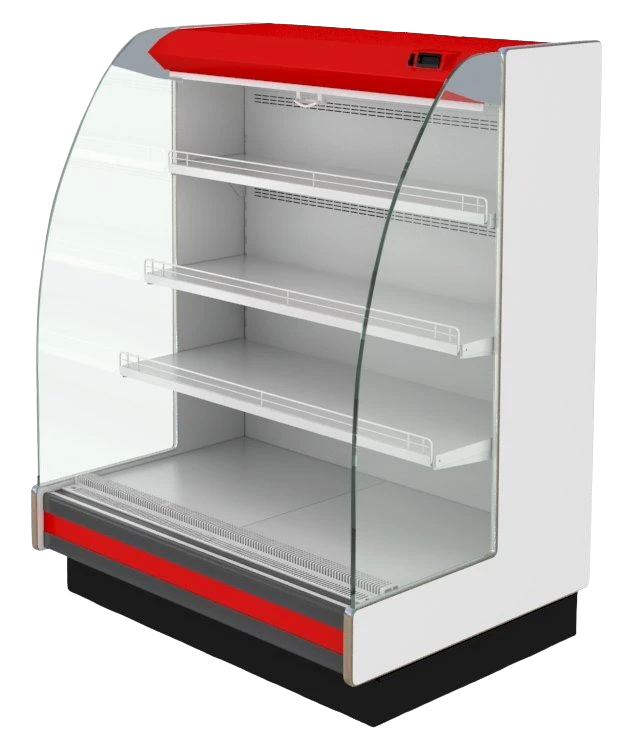 Universal Wall-Mounted Refrigerated Display Case Warsaw 160/92 VHXSn-1.25