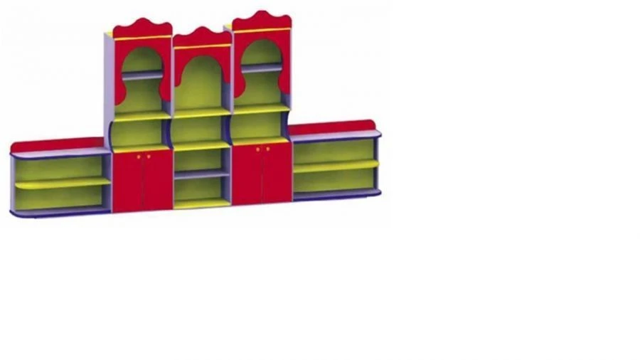 الجدار المستقيم للأطفال - تصميم مخصص وألوان متنوعة