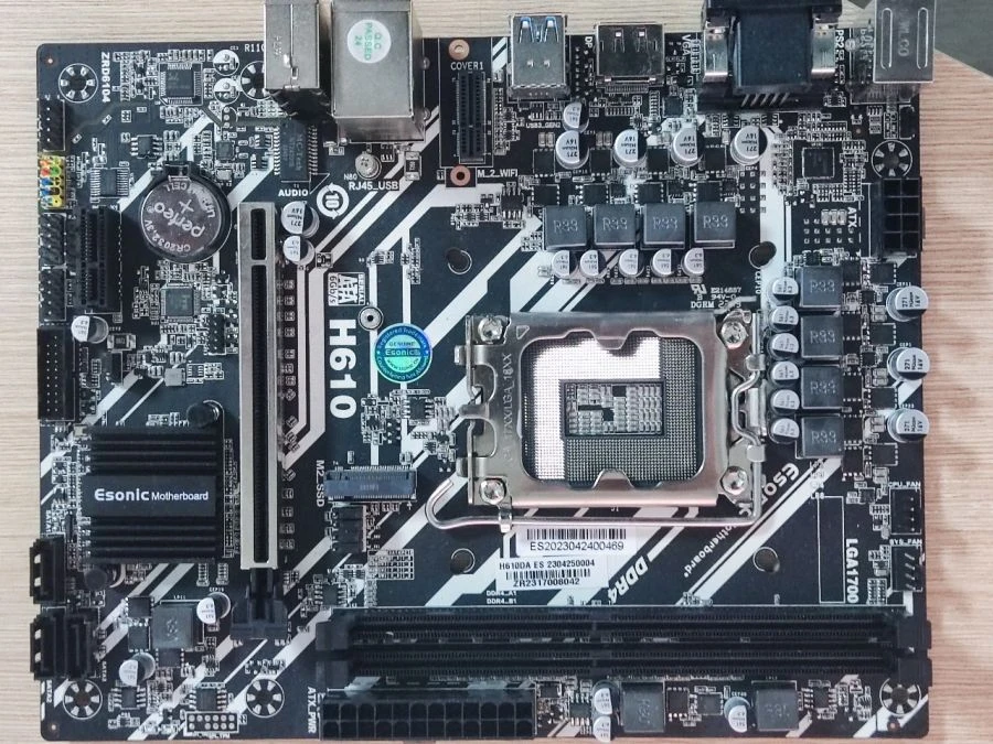 INTECHPRO H6104D4G MicroATX Motherboard with LGA1700 Socket