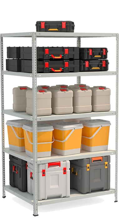 STF Model 1085-1.8 Reinforced Metal Shelf Rack