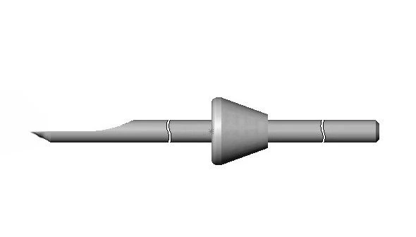 دبابيس دعم ثلاثية الأنواع من الفولاذ