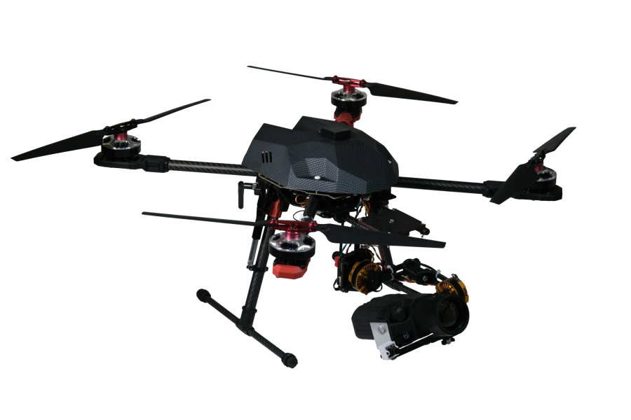 Professional Quadrotor UAV with Variable Payloads PRO
