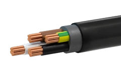 Power Cable PvVG with Copper Conductors for Stationary Installation
