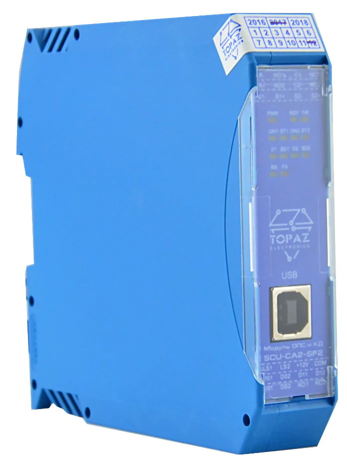 TOPAZ SCU Security and Fire Alarm Control Modules