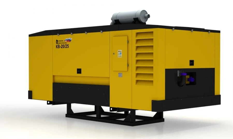 Powerful Mobile Compressor Station KV-20/25P for Various Applications