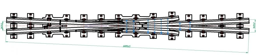 كروسبيس نوع R65 ماركة 1/11 مشروع 53103.03.000-01/03