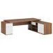 Right Desk with Credenza and Cabinet - Zion