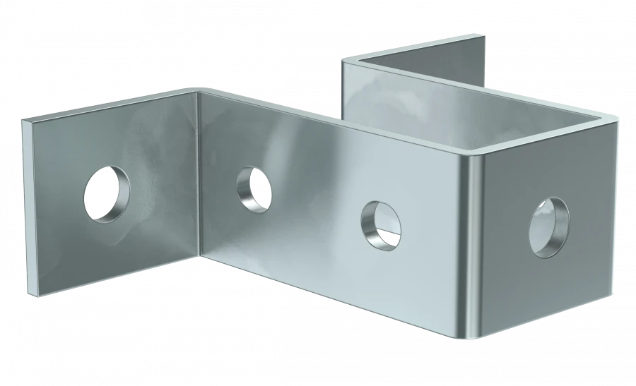 Wall Mounting Bracket EA for Double STRUT Profile