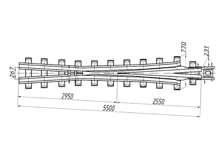 Crosspiece Type R65 Mark 1/11 (Project 2764.13.000)