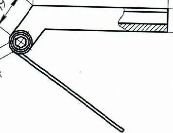 دليل تثبيت للأداة المثقبة، رقم 319.017