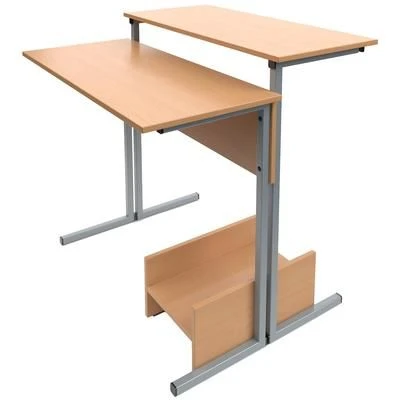 Metal Frame Computer Desk for Educational Institutions - Model 42054