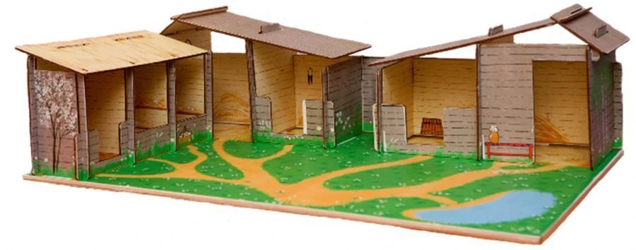 Themed Building Set "Once Upon a Time, Lived" Farmyard