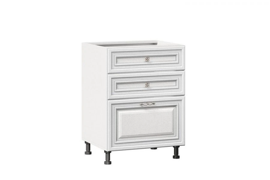 Kitchen Cabinet Type 4 LD.270140.000 with 3 Drawers (White)