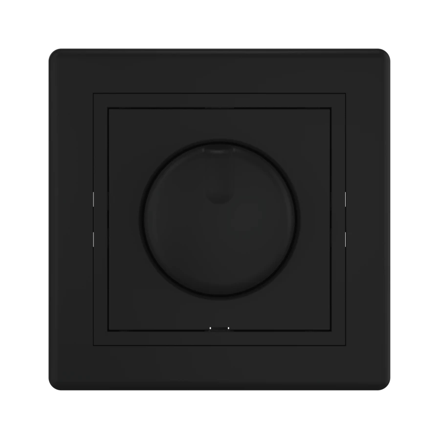 CADUCEUS ALING PRESTIGE Dimmer Switch for LED 1-100W 230V, Universal, Black