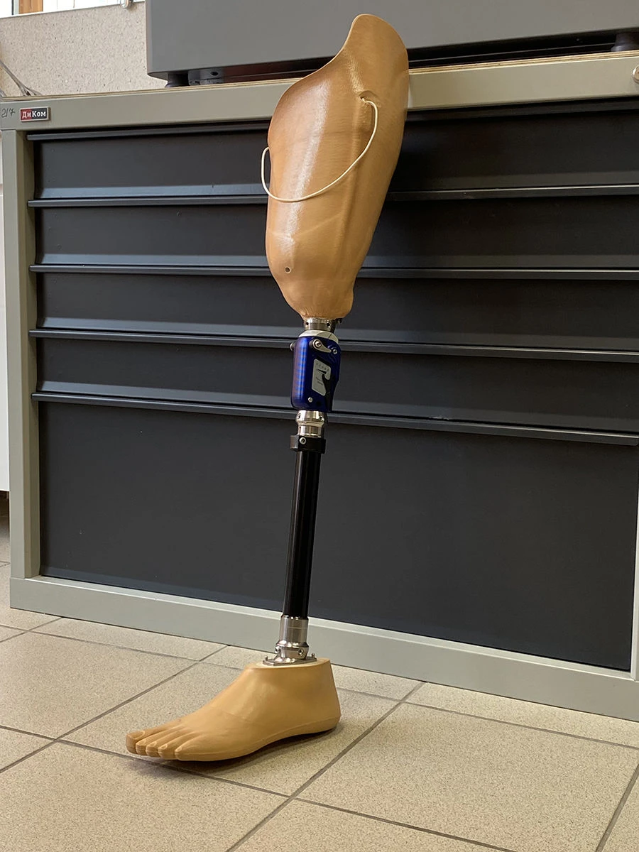 طرف صناعي للاستحمام للأفراد ذوي فقدان الأطراف والعيوب الخلقية" 8-07-05