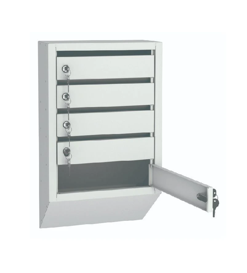 Metal Mailbox M-S5 with 5 Compartments