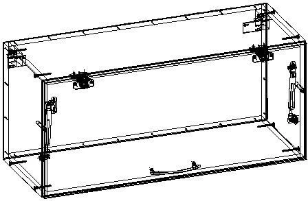 خزانة تلفاز معلقة KSHN-3.6.01