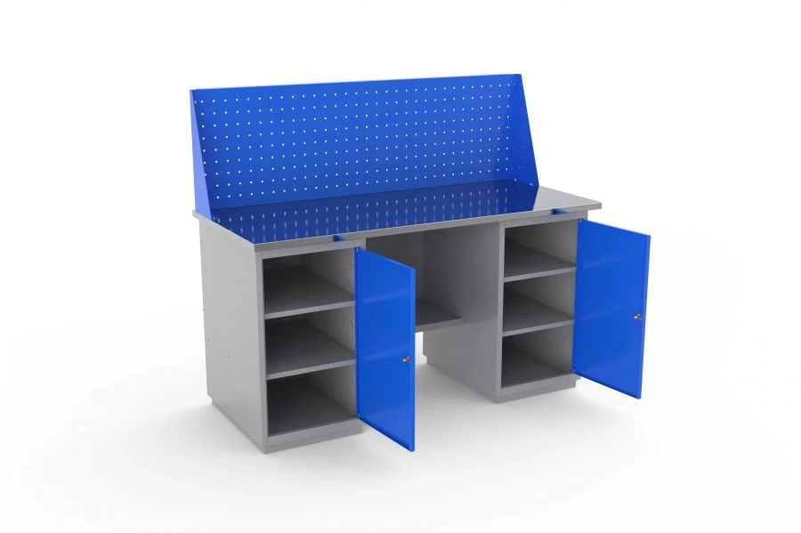 طاولة عمل سلسلة VC بارتفاع قابل للتعديل ومواد متنوعة