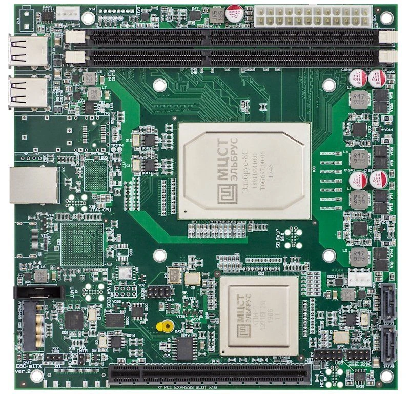 E8C-mITX Computing Module - Mini-ITX Motherboard