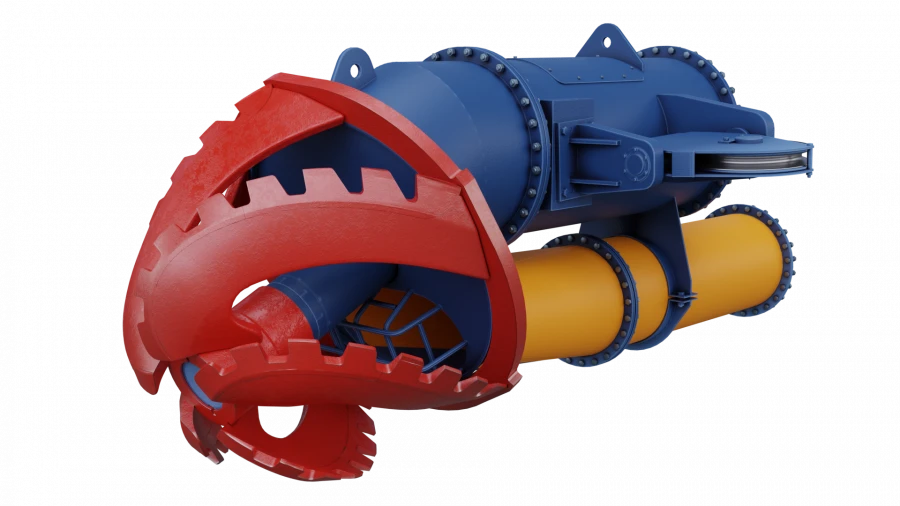 Soil Excavation Module for Dredging Equipment