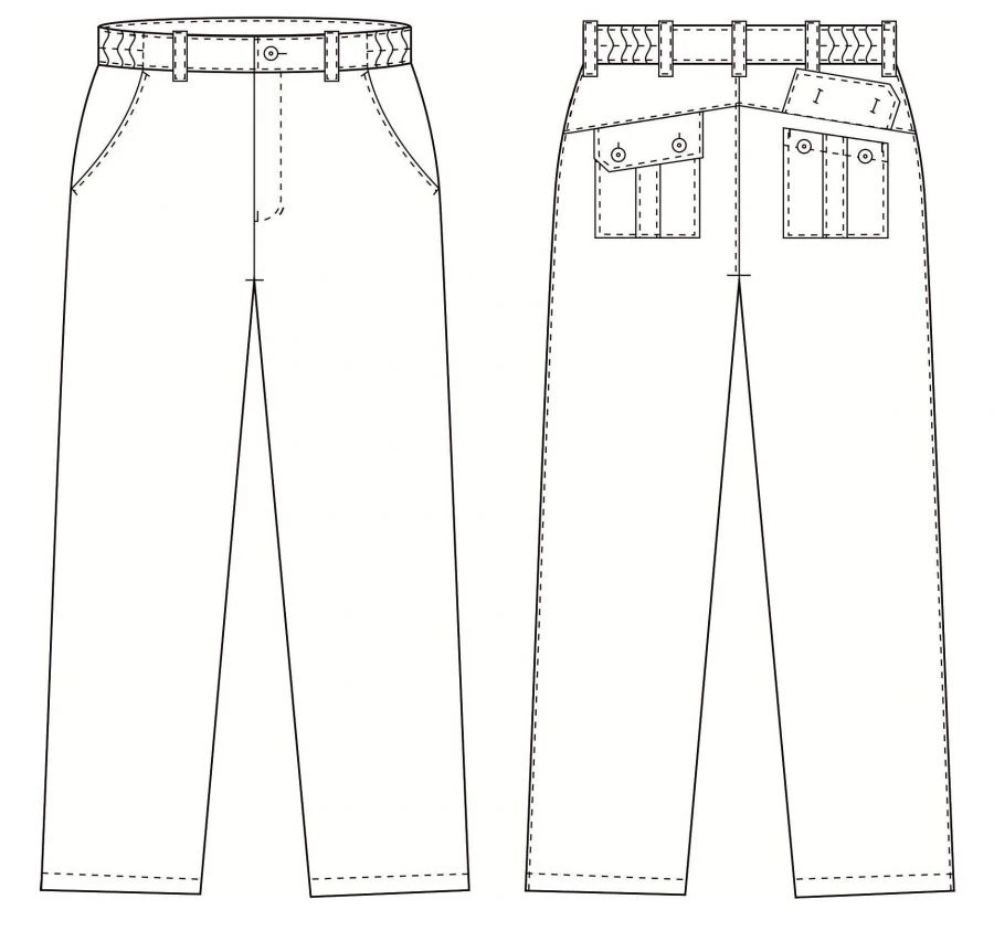 Peacekeeping Mission Trousers for Russian Law Enforcement