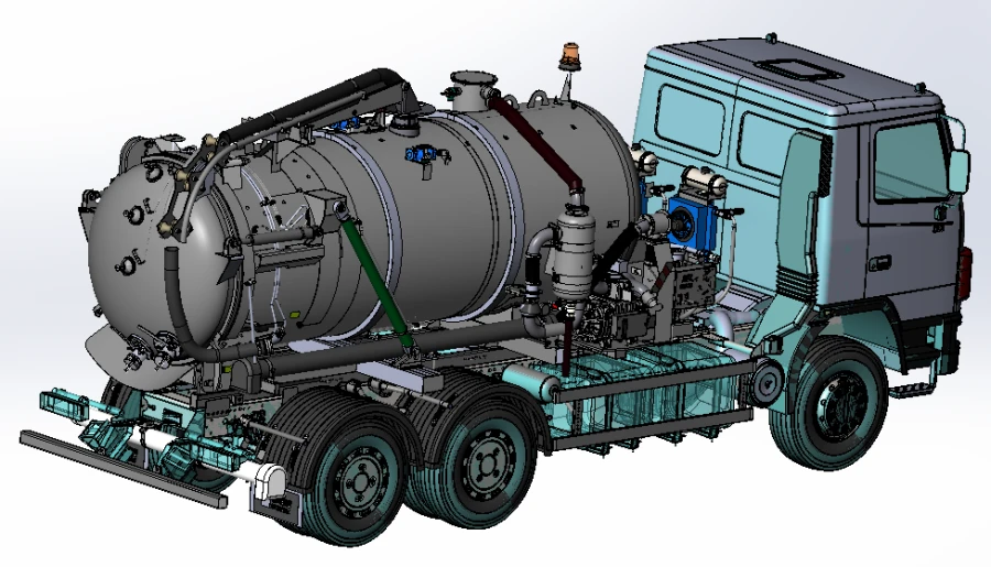 آلة شفط مياه الصرف الصحي كيه أو-507م