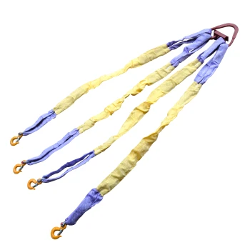 4-Branch Round Sling 10.0-10.0 for Lifting and Rigging