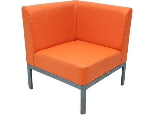 Corner Sofa with Metal Frame - Clive Model