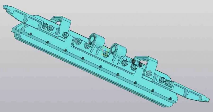 Rail Brake VGR 74.431.00.000 SB for Emergency Wagon Stops