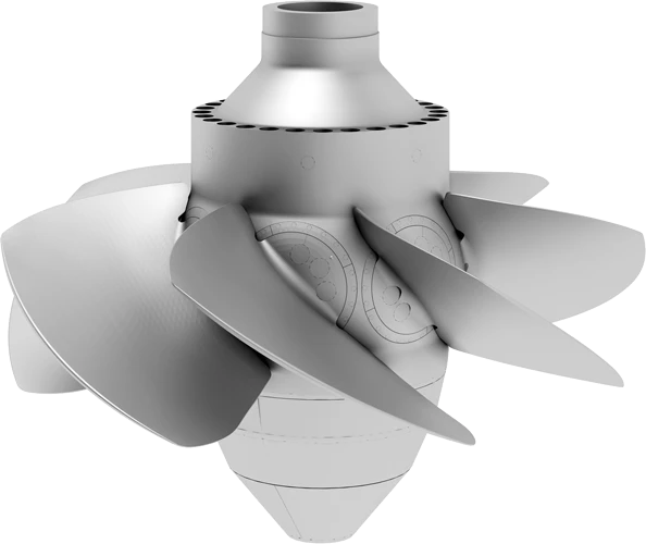 التوربينات المائية ذات الشفرات الدوارة