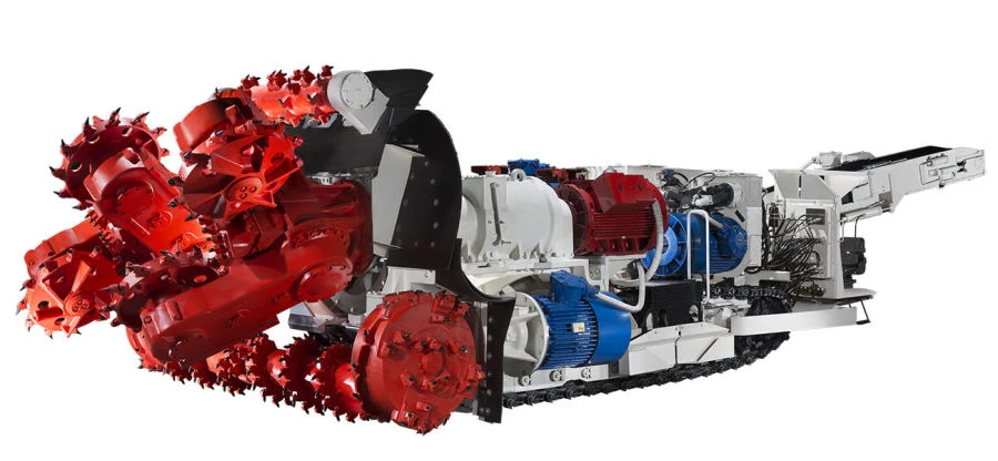 Ural-10R Roadheader and Cleaning Machine for Mining Operations