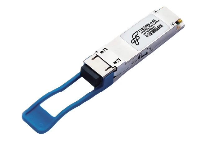 محول بصري FT-QSFP28-eLR4 لنقل البيانات بسرعة 100 جيجابت