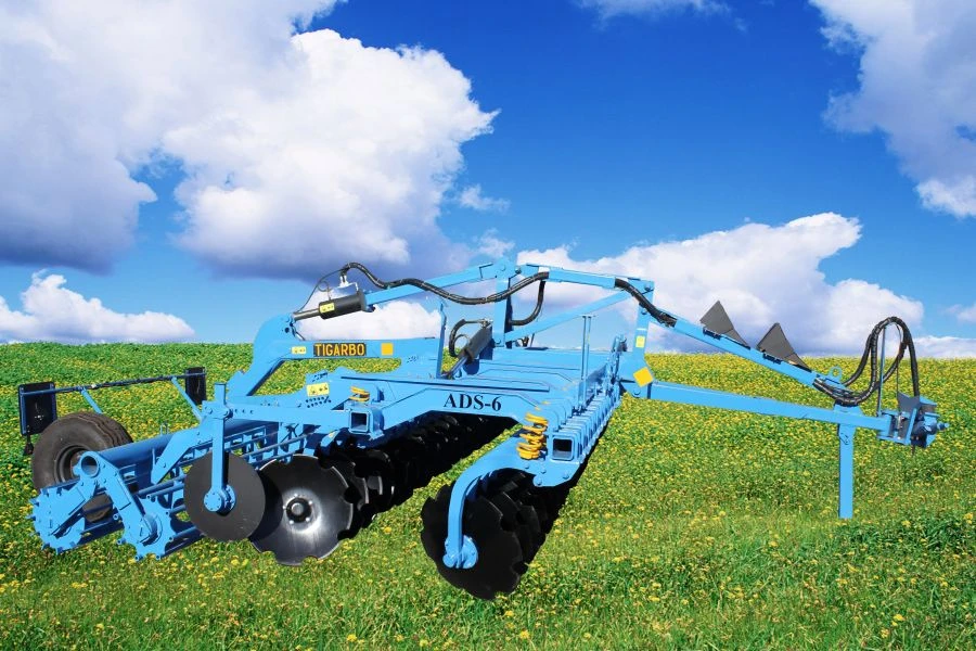 محراث قرصي AD-4 لمعالجة التربة