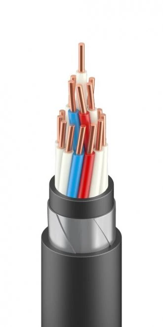 Fire-resistant cable with low smoke and gas emission, KVBbShvng(A)-FRLS