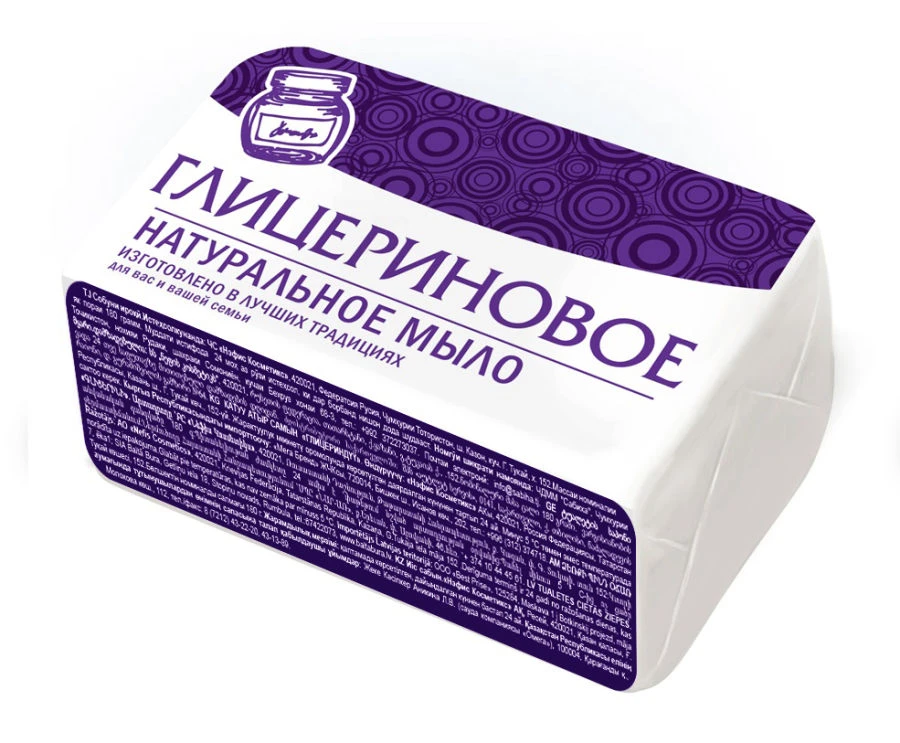 Glycerin Solid Toilet Soap for Skin Care