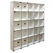 HPL Plastic Open Shelf Cabinet for Personal Items