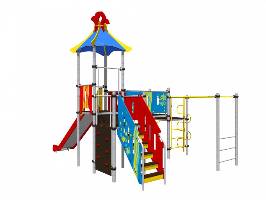 Children's Play Complex for Thematic Games and Physical Development - Romana 101.10.00