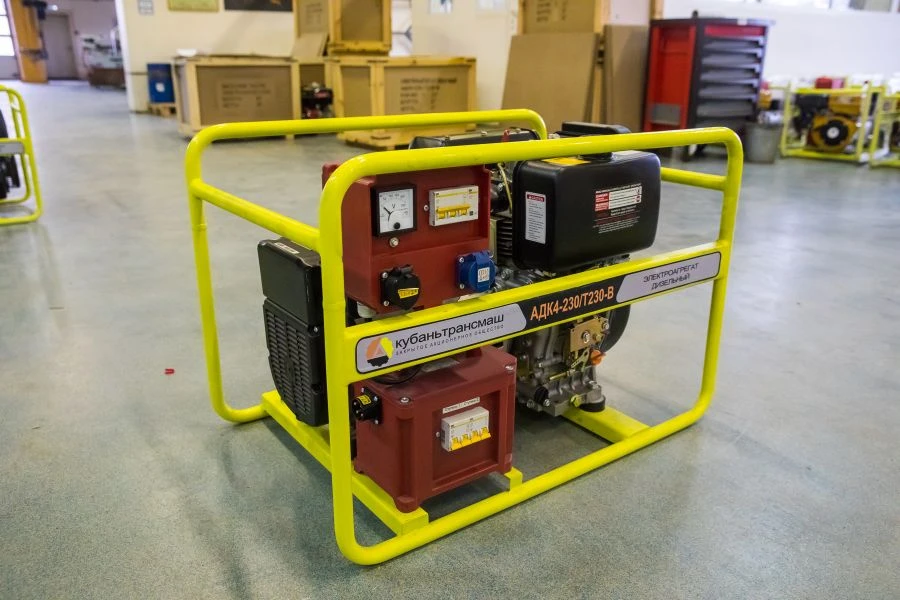 Diesel Generator Set ADK-4 for Three-Phase Power Supply