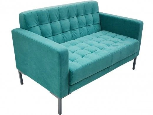 Two-Seater Sofa on Metal Frame - Lilia Model