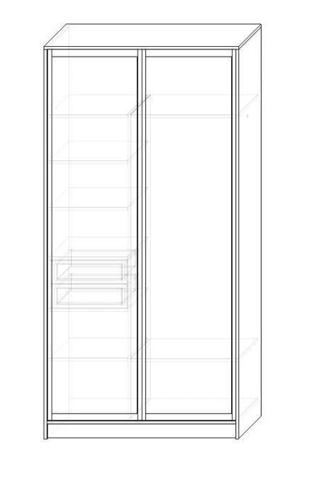 Wooden Children's Wardrobe for Clothes