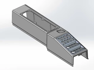 Vacuum-formed Armrest Assembly for Vehicles AP 5299-5325251