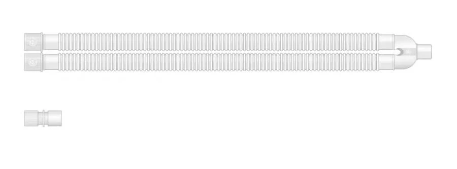 دائرة التنفس الطبية للاستخدام مرة واحدة غير معقمة - مجموعة للبالغين