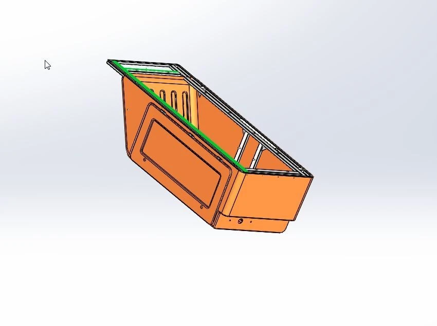 Left Tool Box for Vehicles 4208-5417511-10-03