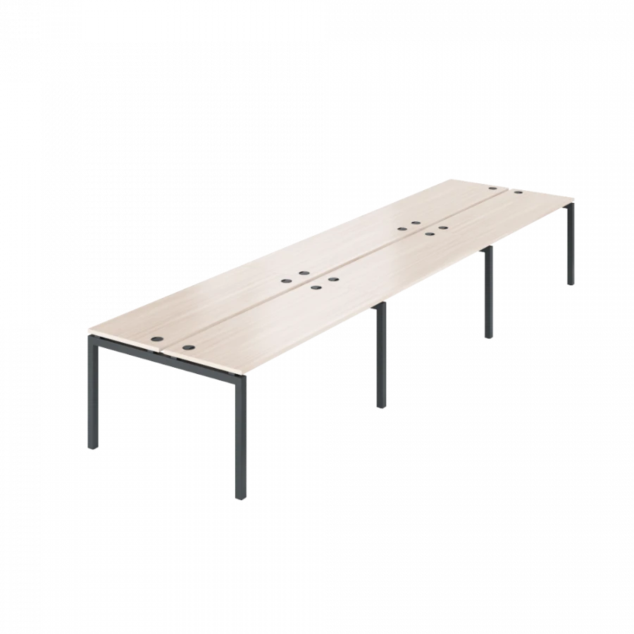 Double Bench for 6 Workstations AMB-004.60-6