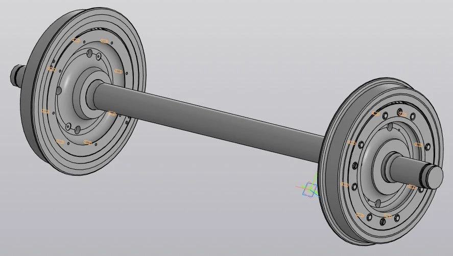 Wheel set VGKP 74.15.20.000