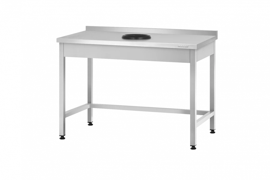 طاولة إنتاج لجمع النفايات لصناعة المواد الغذائية